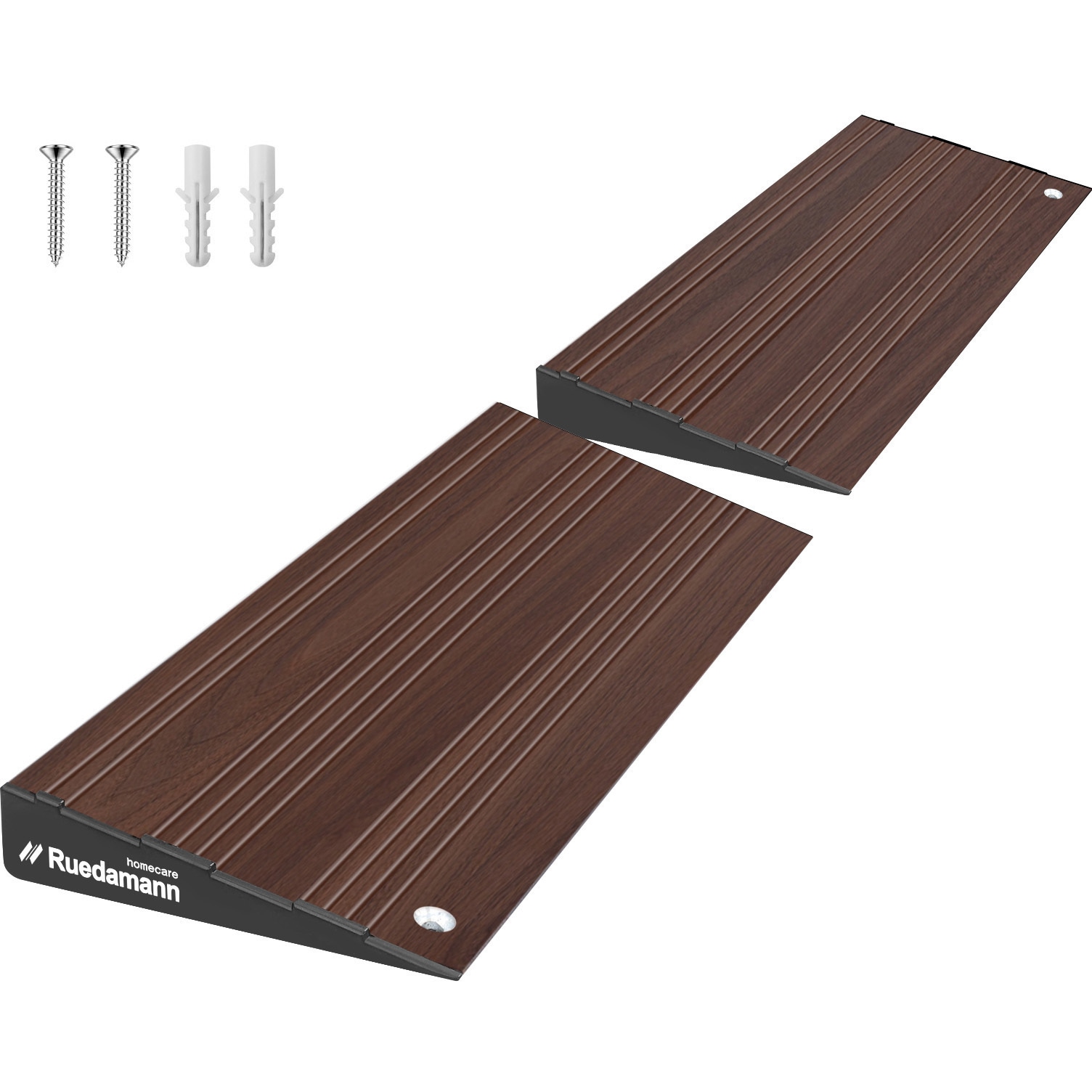 TR602SW-25N 段差解消スロープ2段調整 Ruedamann 奥行き12cm幅80cm高さ2.5cm  TR602SW-25N