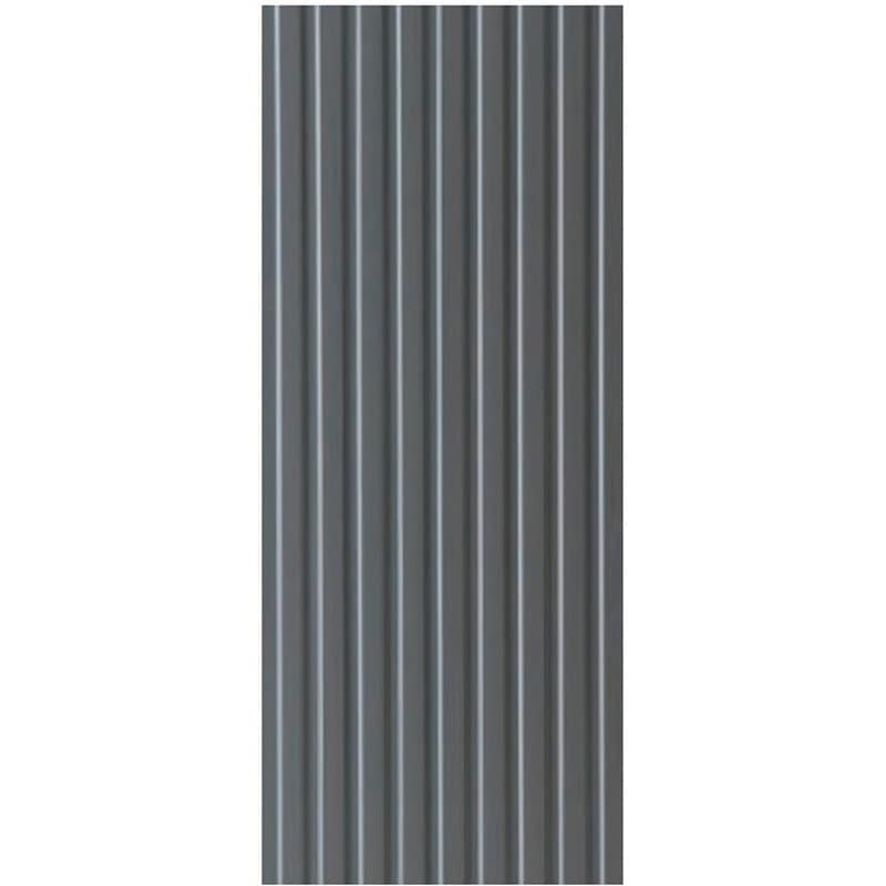 MF4A9BD1 金属サイディングはる一番 スマートスパンH (不燃・準不燃材料認定) KMEW(ケイミュー) グラングレー色 長さ3030mm 1セット(2枚) MF4A9BD1