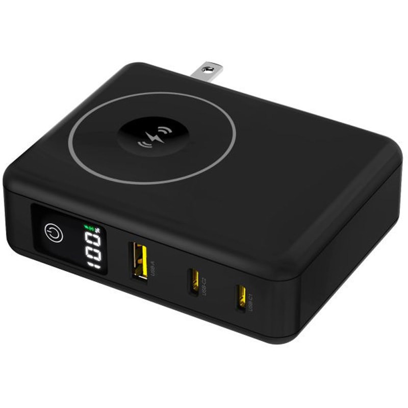 IDMIX モバイルバッテリー　20000mAh Pd65W プラグ内蔵 20000mAhの大容量＋65Wの高速充電。 各国デザイン賞も受賞したモバイル