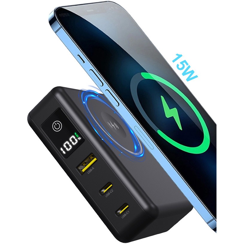IDMIX モバイルバッテリー　20000mAh Pd65W プラグ内蔵 20000mAhの大容量＋65Wの高速充電。 各国デザイン賞も受賞したモバイル