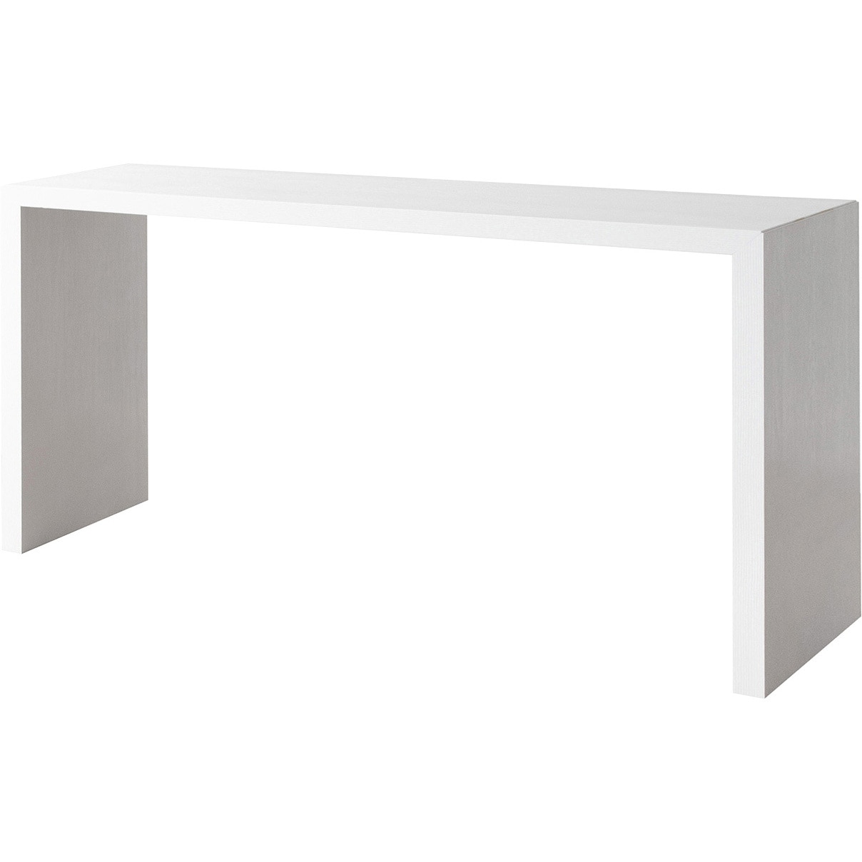 DT-1004R シンプルデスク 幅120/150 奥行40/60 高さ72cm Visage Neo (ビサージュ ネオ) ミヤタケ(宮武製作所) 合成樹脂化粧合板(PVC) ホワイト色 幅150cm奥行40cm高さ72cm  DT-1004R