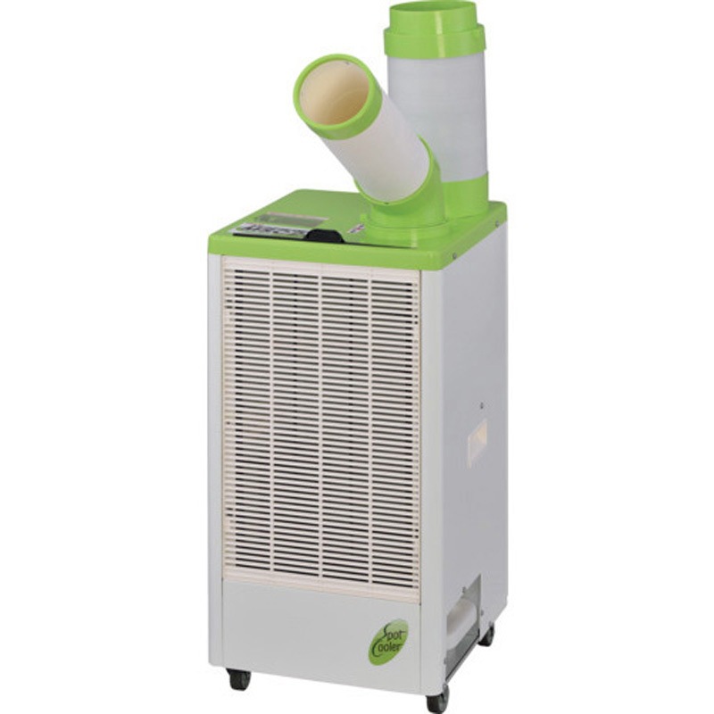 MEIHO スポットクーラー 単相100V MSC25L MSC25L スポットクーラー 単相100V首振り機能無 1台 MEIHO(ワキタ