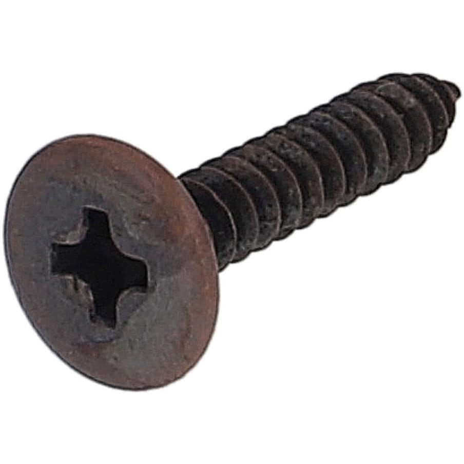 3x16 (+)超低頭タッピングねじ 1種A形 (鉄/ブロンズめっき)(パック品