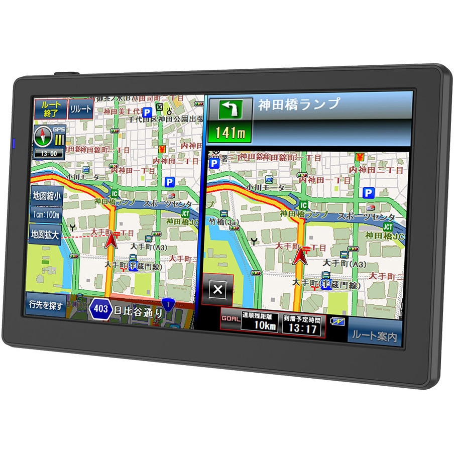 APND705OM 7inchタッチパネル/ワンセグ受信対応ポータブルナビゲーションシステム APND705OM 1台 ダイアモンドヘッド 【通販モノタロウ】