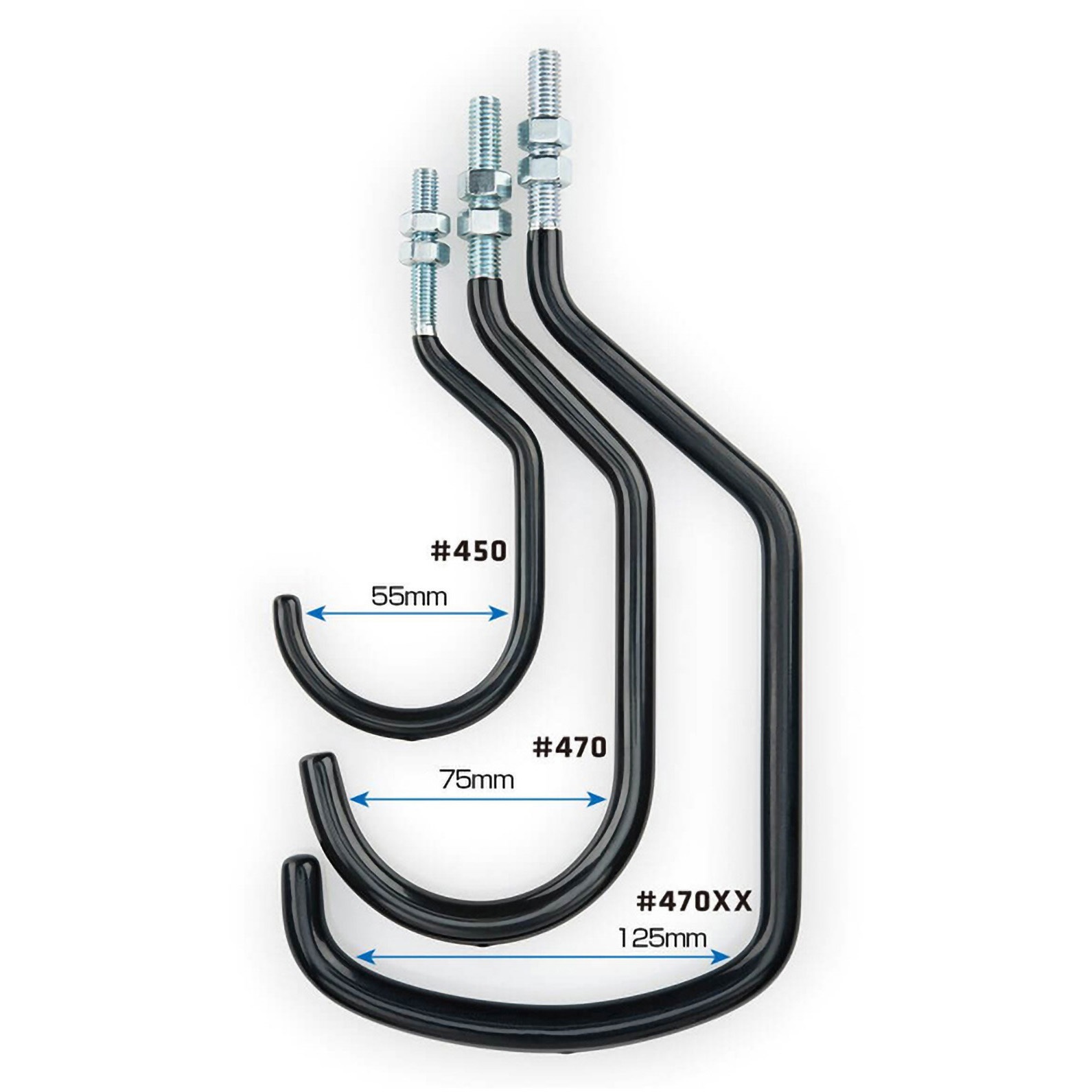 470 オーバーサイズバイシクル ストレージ フック 1個 ParkTool(パーク