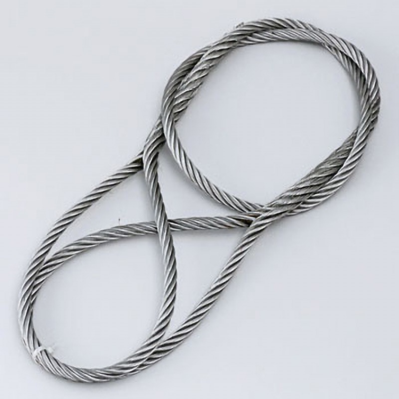 TRUSCO(トラスコ中山):玉掛けワイヤーロープ 段落し 18mmX5m TWD-18S5 オレンジブック 4891945 TWD-10S1.5 玉掛けワイヤロープ 段落とし (サツマ加工) TRUSCO