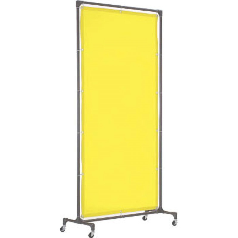 トラスコ（ＴＲＵＳＣＯ） 溶接遮光フェンス 単体型 キャスター式 青 YF1015-B（1000mm×1500mm） インボイス制度対象適格請求書発行事業者 TRUSCO 溶接遮光フェンス 1515型接続 キャスター 深緑 YF1515S-DG