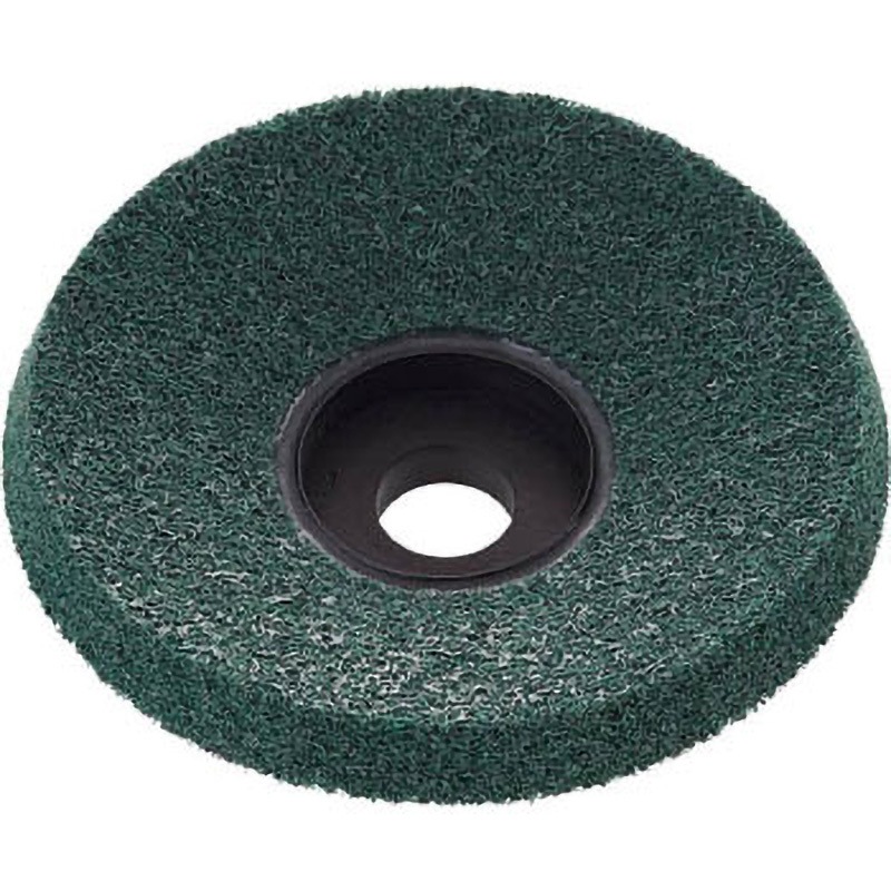 TBD-10015GN ベベルディスク TRUSCO ナイロン不織布製 粒度#400相当 外径95mm穴径15mm 1箱(5個) TBD-10015GN