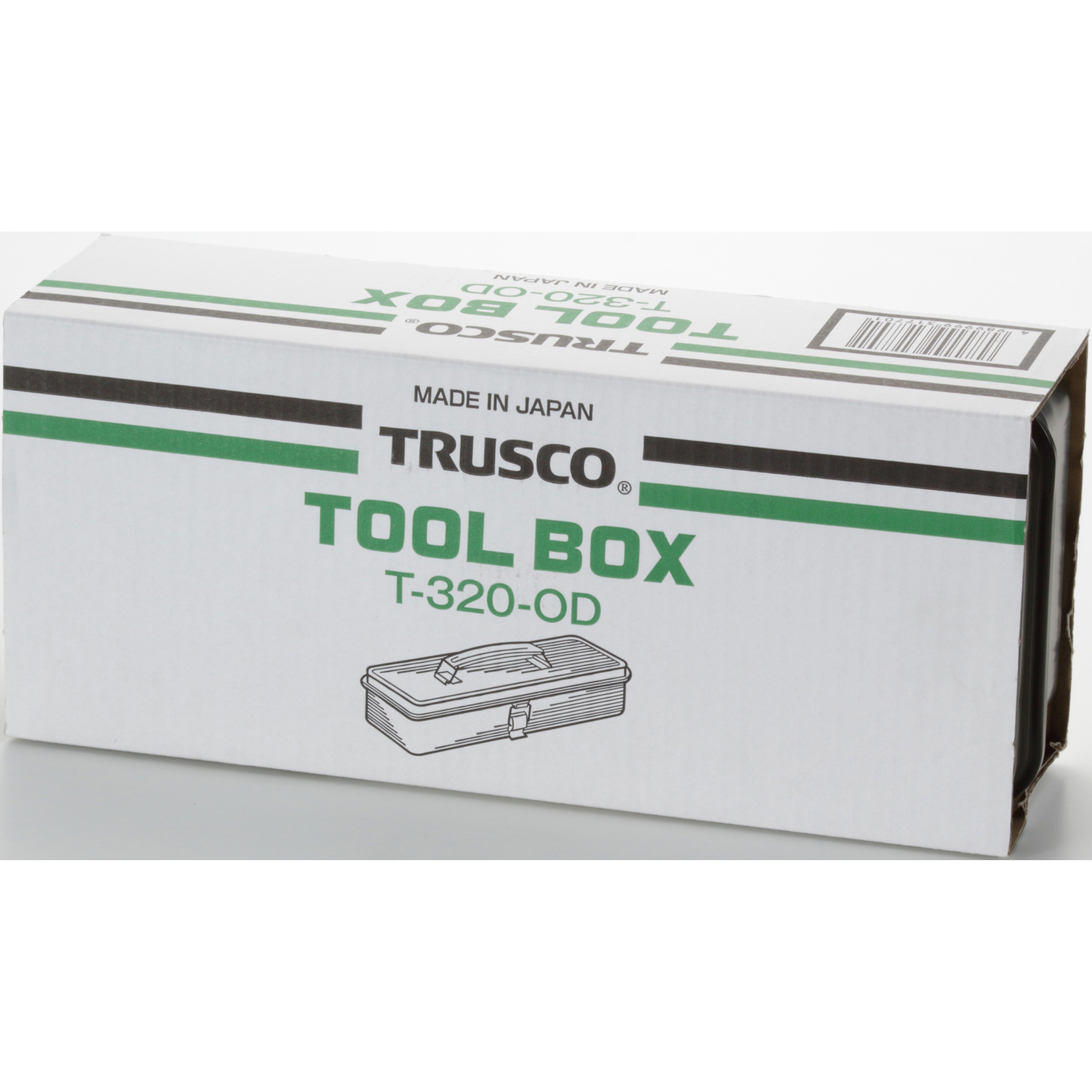 T-320-OD トランク型工具箱 333X137X96．5 TRUSCO スチール 色OD T-320