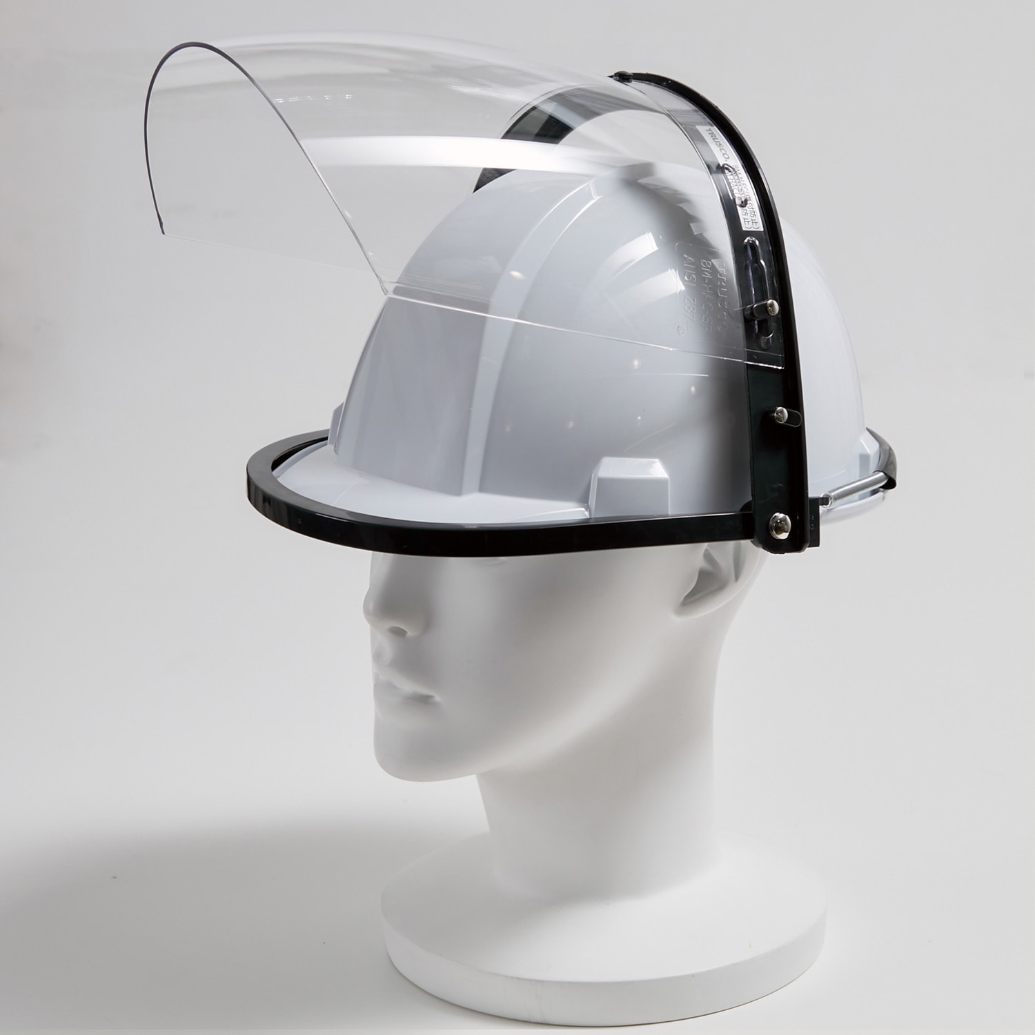 BM-HAC ヘルメット取付型防災面(簡単着脱タイプ・曇り止め加工) TRUSCO