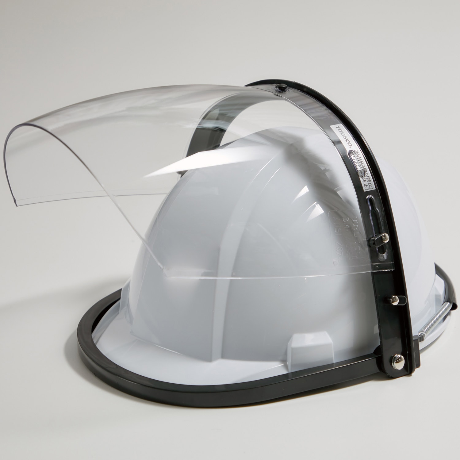 BM-HAC ヘルメット取付型防災面(簡単着脱タイプ・曇り止め加工) TRUSCO