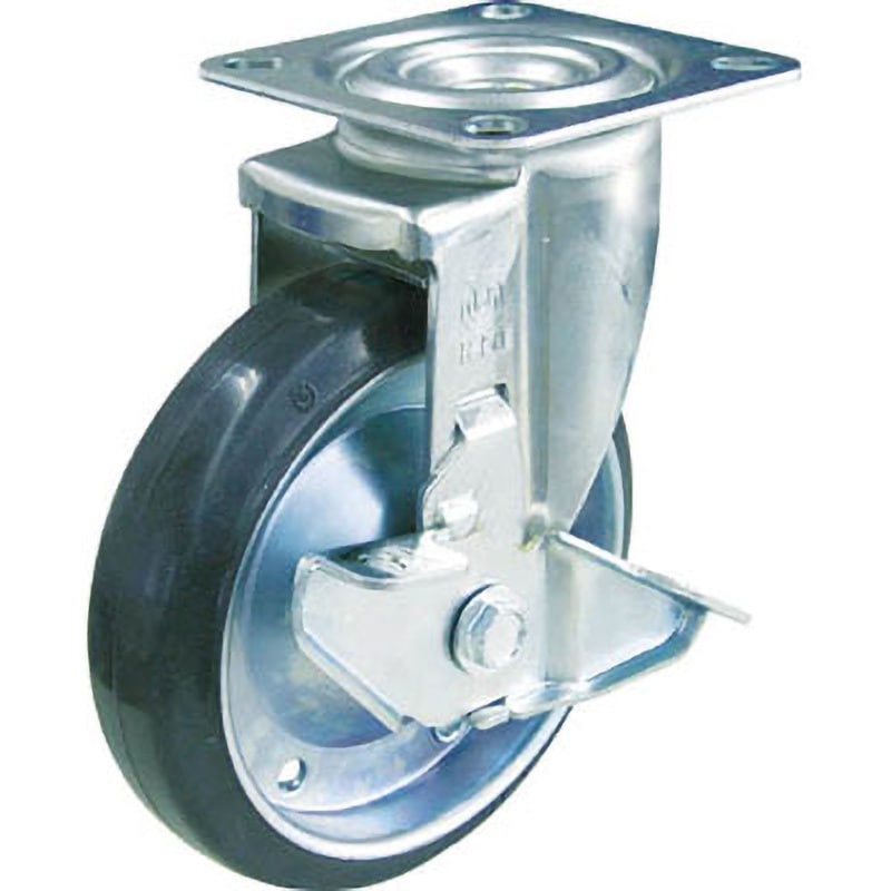 TRUSCO(トラスコ) TYSシリーズ 車輪のみ ナイロン 100Φ TYSNW-100 × 40