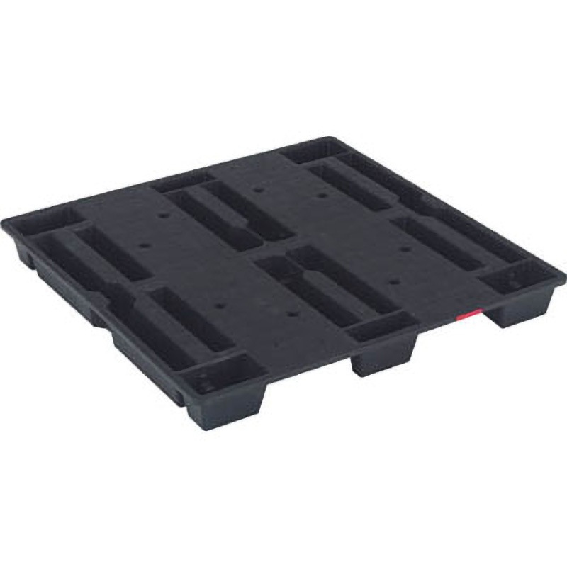 TJC-S2-1111 ネスティング・スタッキングパレットスキットパレット(再生材タイプ) TRUSCO 外寸法・幅1100mm外寸法・高さ115mm  TJC-S2-1111