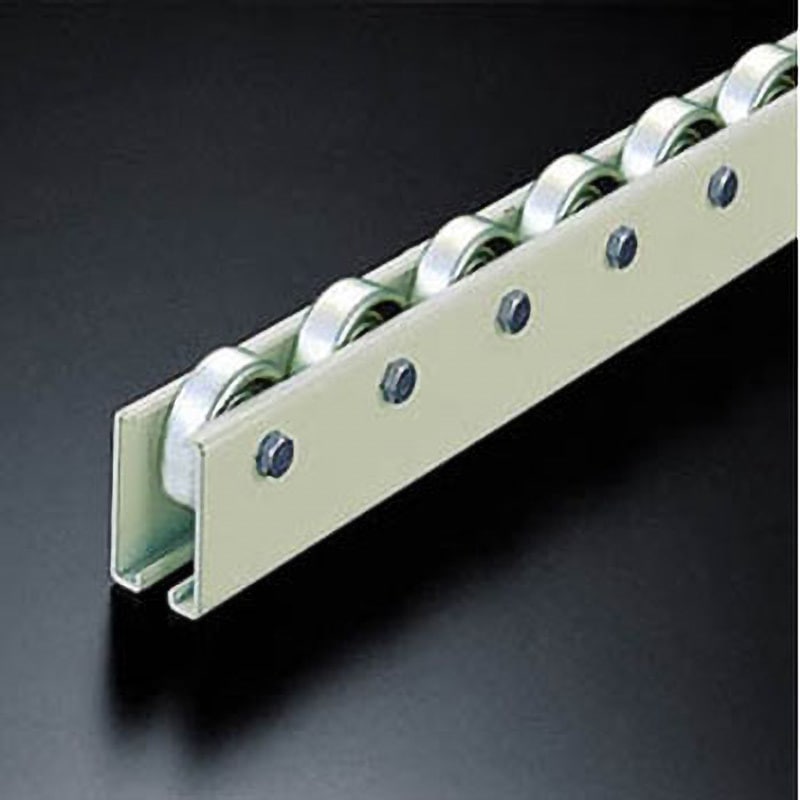 V-38S-75-2000 ホイールコンベヤ(プレス製、ホイール径38mm) 1台 TRUSCO 【通販モノタロウ】