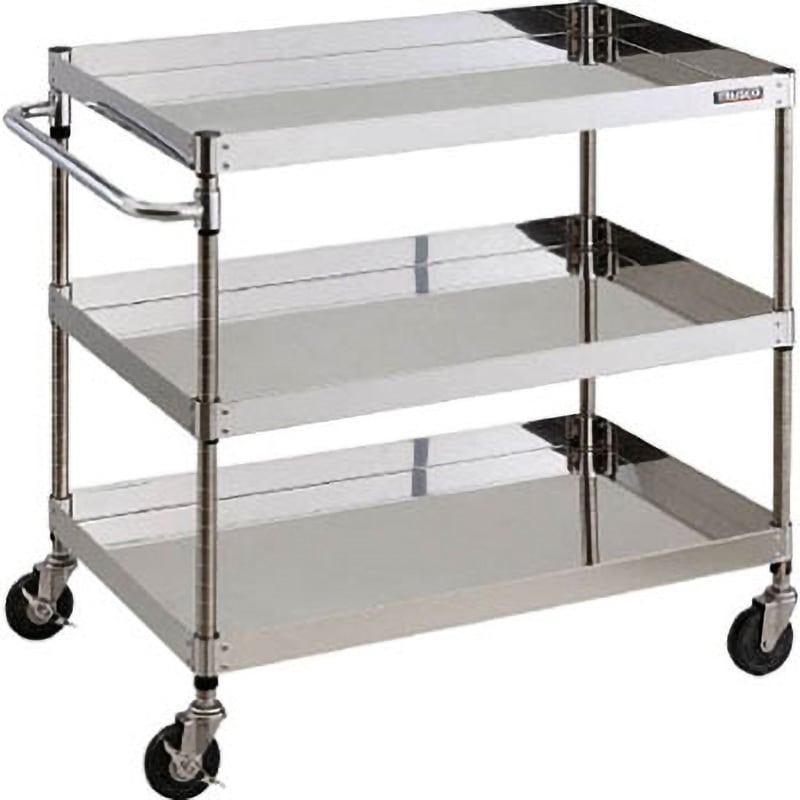 CPE3-993SD クリーンフェニックスワゴン(SUS304・導電タイプ) TRUSCO 間口900mm奥行600mm全高880mm  CPE3-993SD