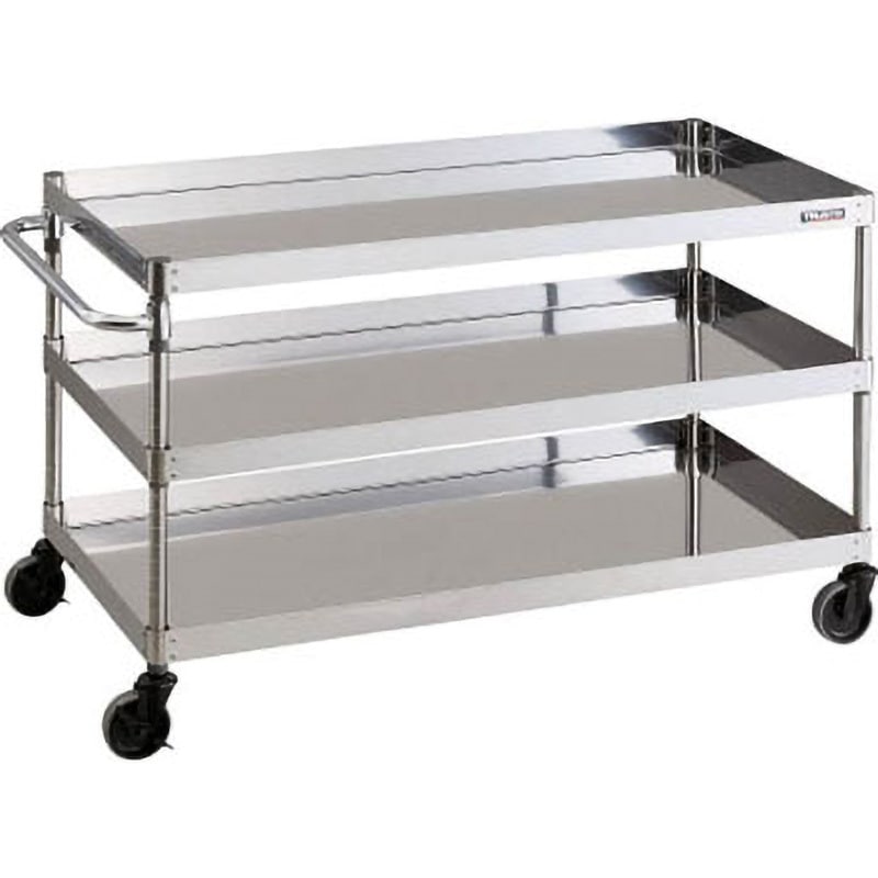 CPE4-763 クリーンフェニックスワゴン(SUS430) TRUSCO 間口600mm奥行400mm全高740mm  CPE4-763