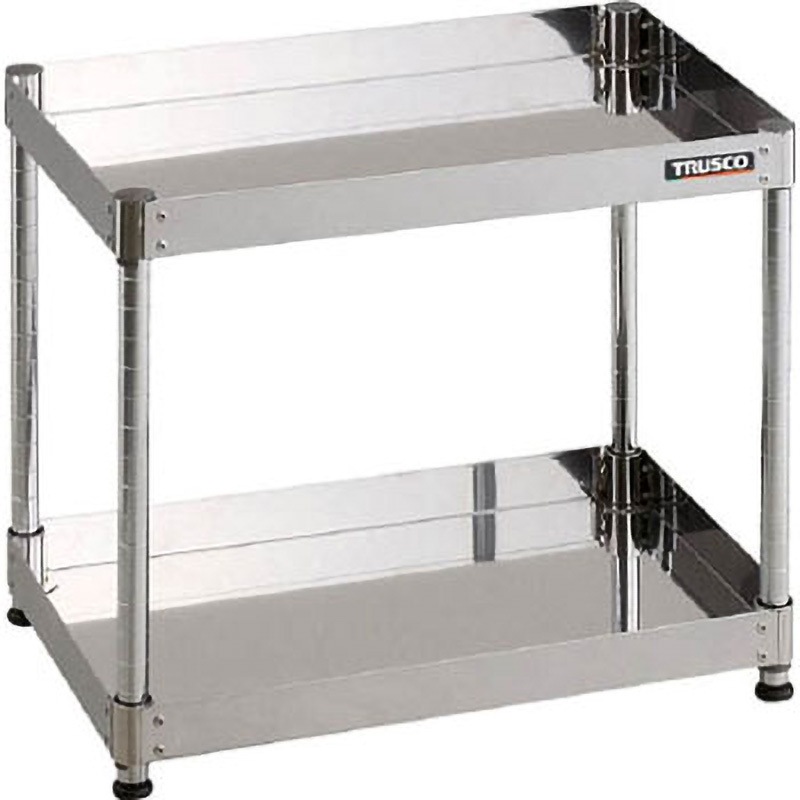 ■TRUSCO ステンレスワゴン 304クリーンフェニックス ラック型 600X400 3段 CPE3R963(4881273) TRUSCO ステンレスワゴン クリーンフェニックスワゴン SUS304 W600