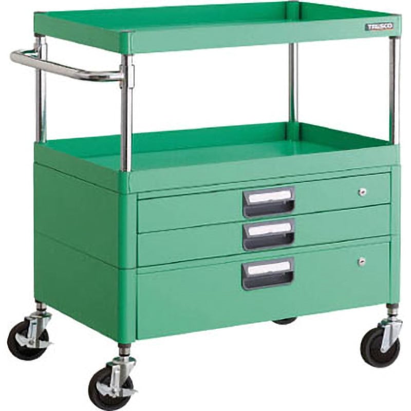 TRUSCO TCW-81D コンビネーションワゴン 643X427 引出・仕切