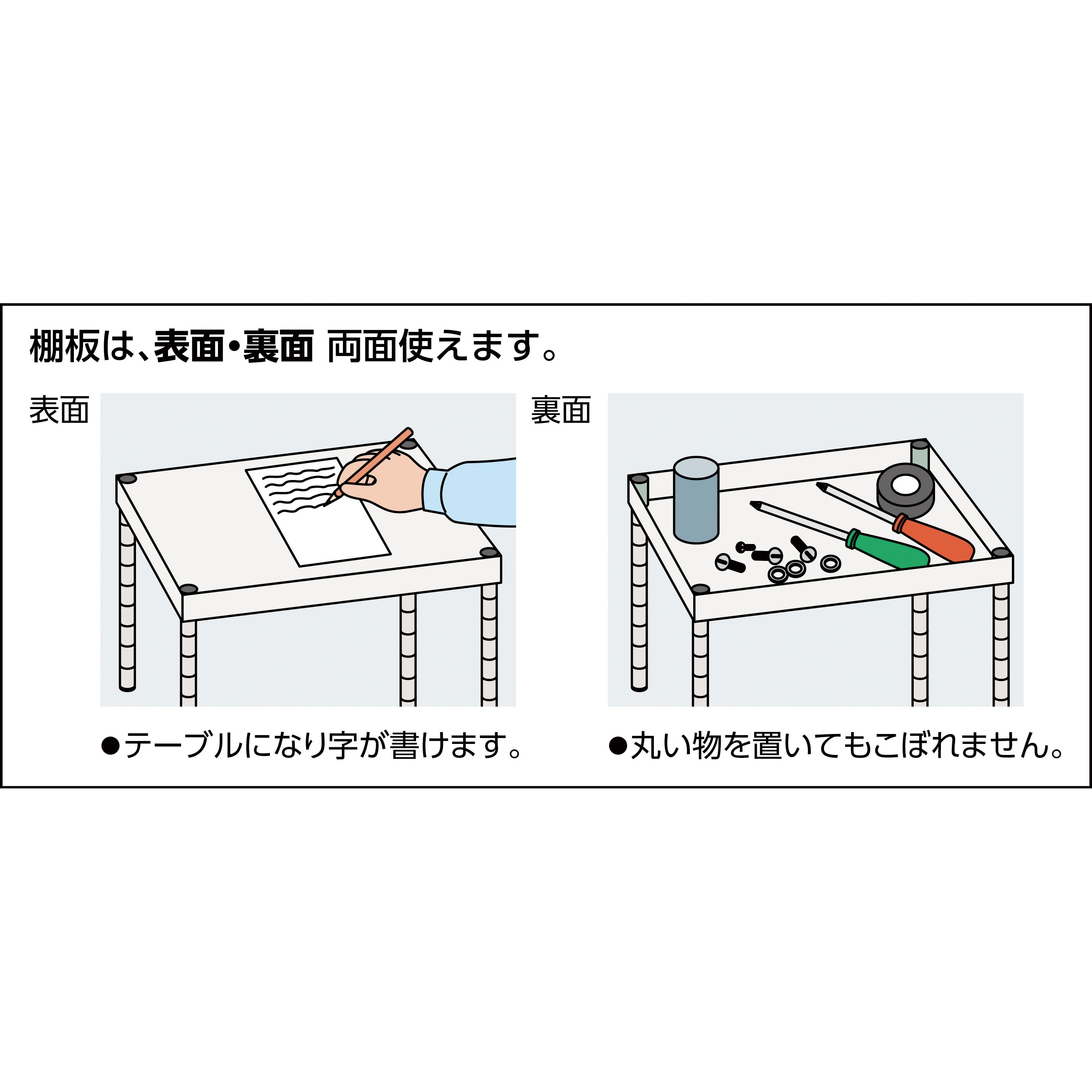 PEW-962VWT-W フェニックスワゴン(省音タイプ・1段・2列引出し付・天板あり) TRUSCO 積載荷重150kg 自在×4キャスター ホワイト色 高さ899mm間口600mm奥行400mm  PEW-962VWT-W