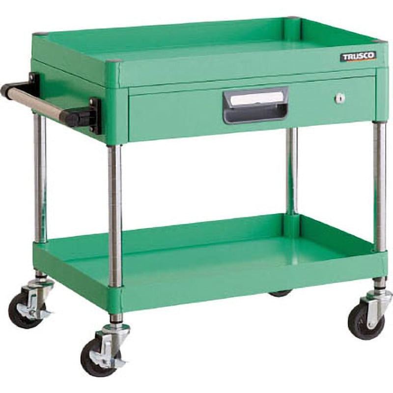 PEW-662Z-YG フェニックスワゴン(省音タイプ・薄型1段引出し付) TRUSCO