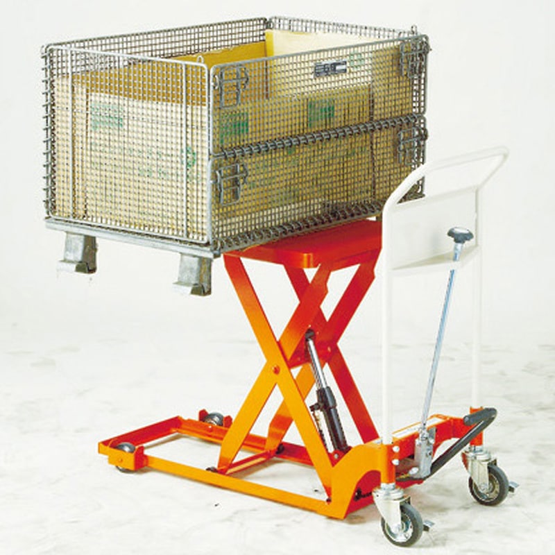 HLF-S400-85L ハンドリフター(足踏み油圧式・低床タイプ) TRUSCO 荷重