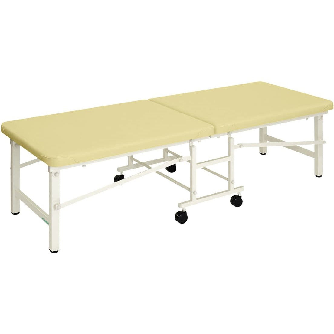 TB-1282(65X180X60CM) 折りたたみ式診察台 ライトベンダー  ビニルレザーアイボリー TB-1282 65X180X60CM 1台 高田ベッド製作所 【通販モノタロウ】