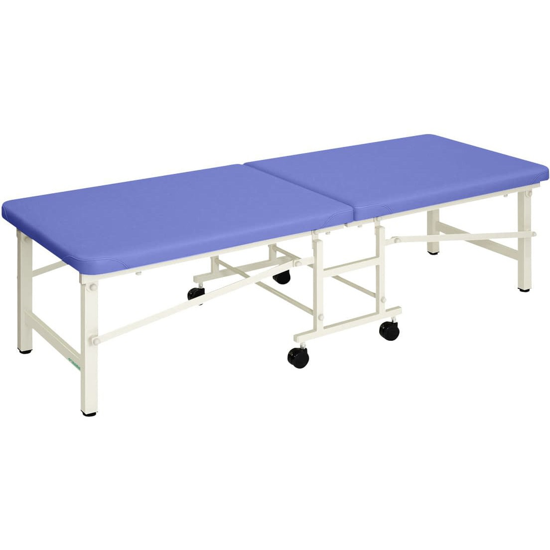 TB-1282(65X180X60CM) 折りたたみ式診察台 ライトベンダー  ビニルレザーライトブルー TB-1282 65X180X60CM 1台 高田ベッド製作所 【通販モノタロウ】