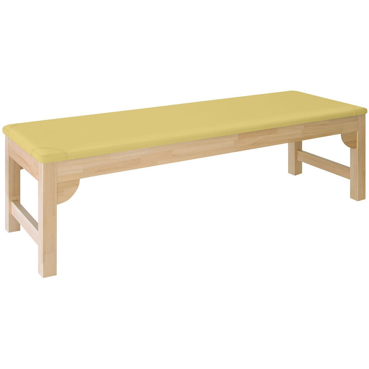 TB-743(60X180X50CM) 木製診察台 ビニルレザーアイボリー TB-743 60X180X50CM 1台 高田ベッド製作所 【通販モノタロウ】