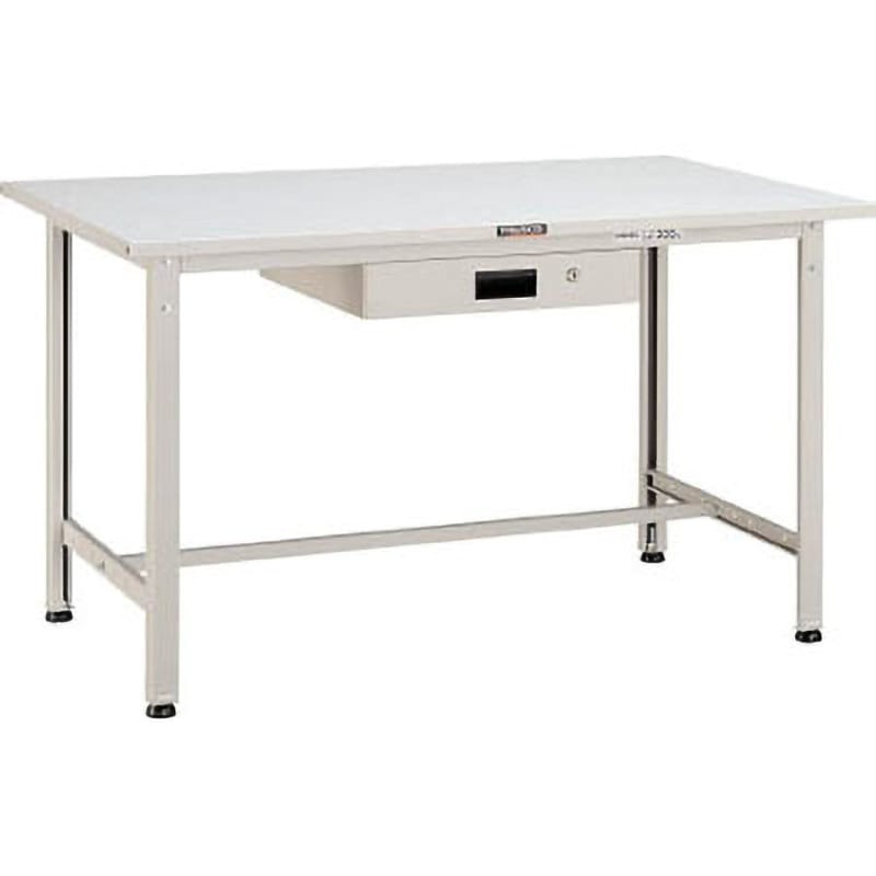 SAE-0960UDK1 SAE型作業台(薄型1段引出し付) TRUSCO スチール製天板 荷重300kg ダークグレー色 間口900mm奥行600mm高さ740mm  SAE-0960UDK1