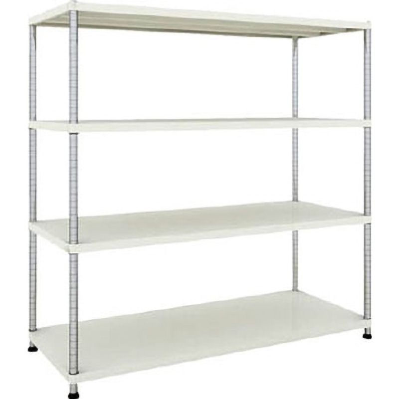 PER-5564-W フェニックスラック TRUSCO 4段 奥行600mm高さ1500mm  PER-5564-W 47,388円