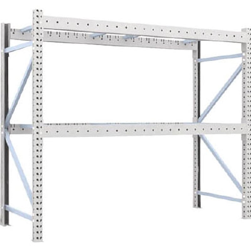 2D-20B23-09-2 重量パレットラック 2000kg用 TRUSCO 単体タイプ   2D-20B23-09-2