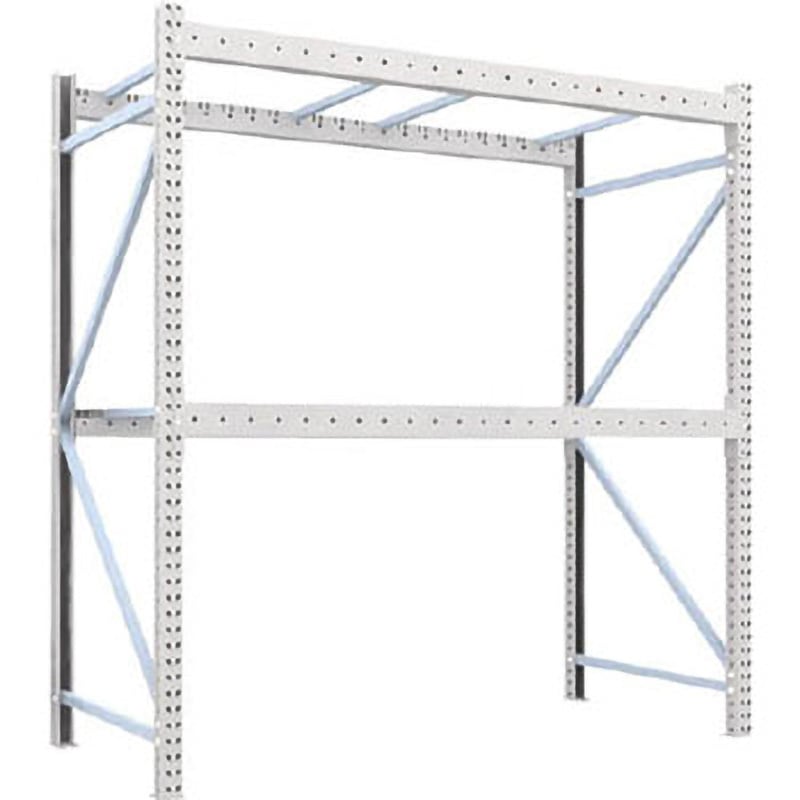 2D-25B23-11-2 重量パレットラック 2000kg用 TRUSCO 単体タイプ   2D-25B23-11-2