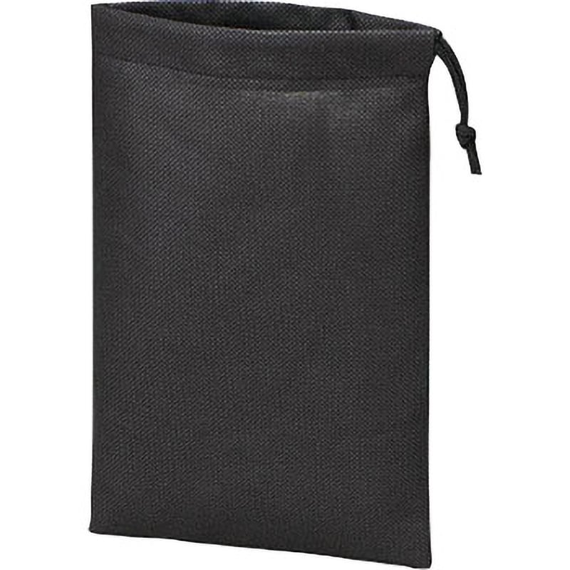 まとめ) TRUSCO 不織布巾着袋 黒500×420×220mm TNFD-10-L 1パック(10枚