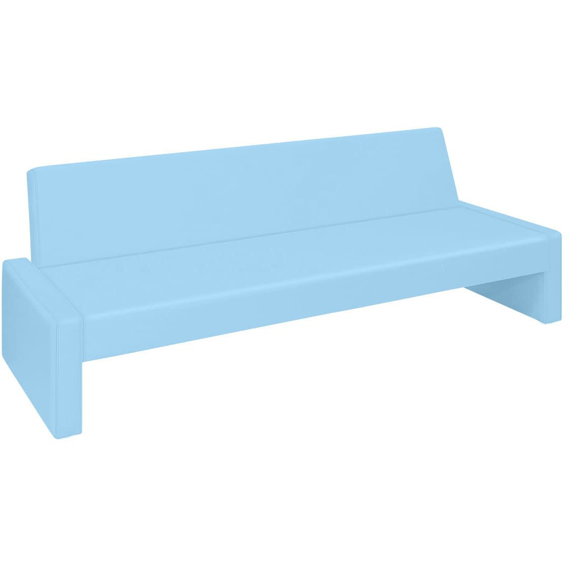 TB-875(186X91X77CM) ベンチベッドSD スカイブルー TB-875 186X91X77CM 1台 高田ベッド製作所 【通販モノタロウ】