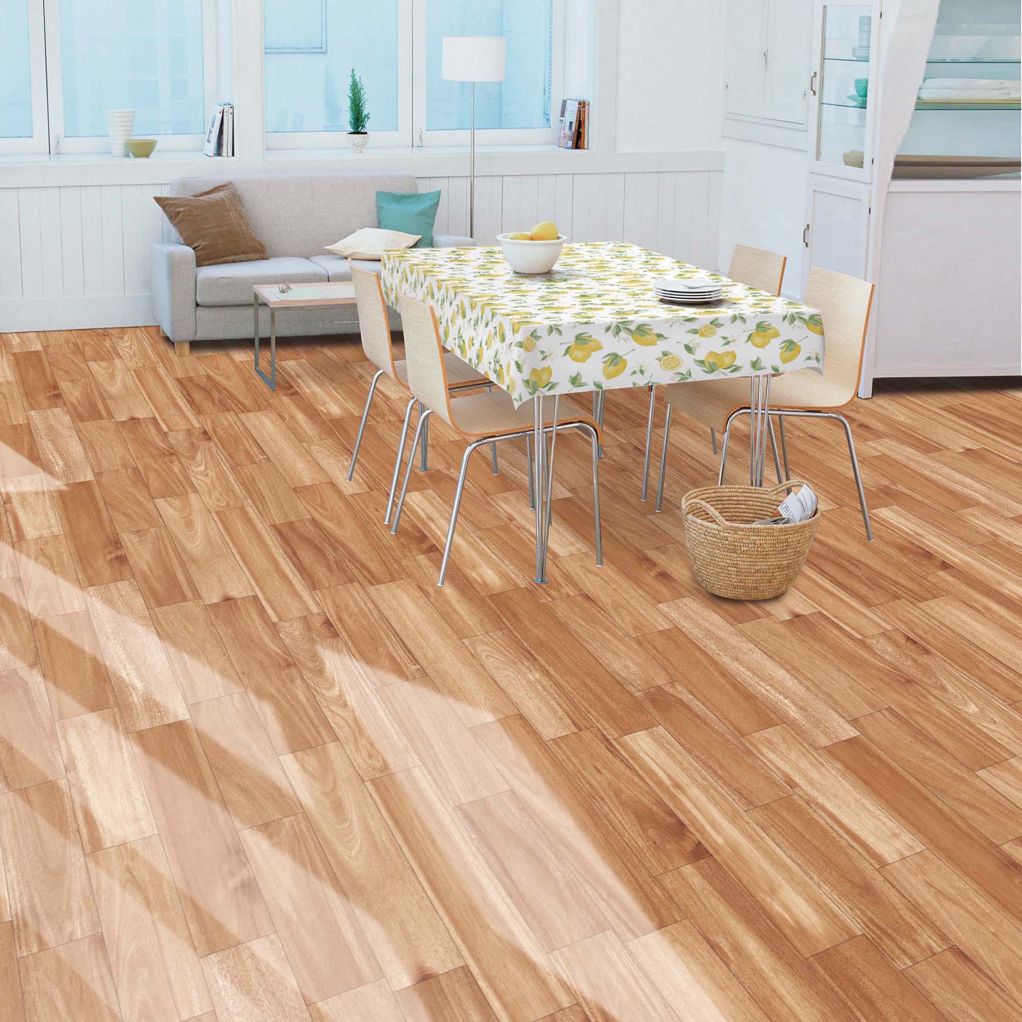 クッションフロアー Y555-S クッションフロア スタイルフロア 富双合成 アカシア色 幅91cm