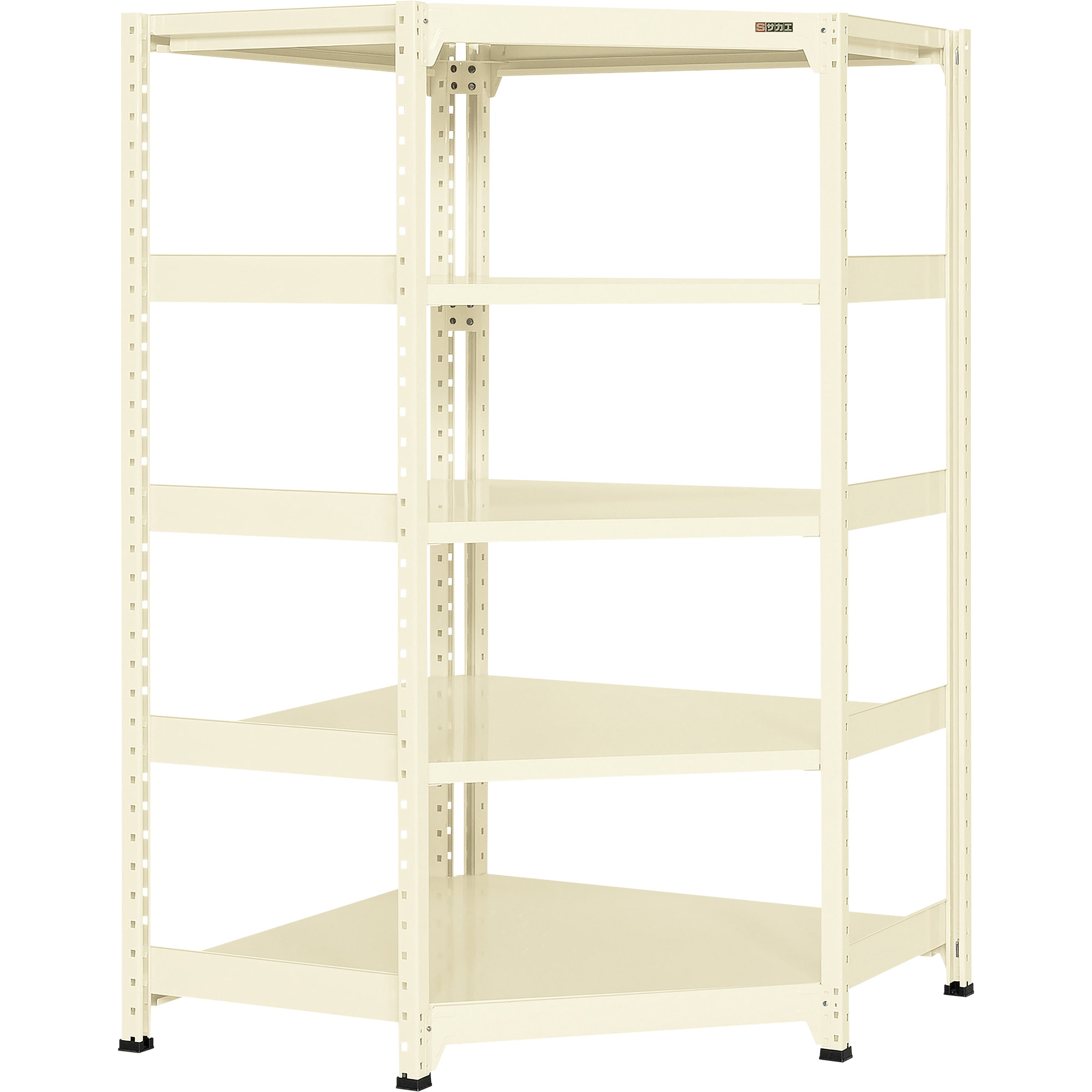 RLWC-124T 軽中量コーナーラック (150kg/ 単体タイプ) サカエ