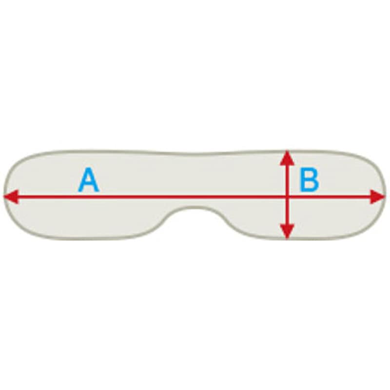 7165-01 フィールドゲート カバーグラス 7165 名古屋眼鏡 二眼型