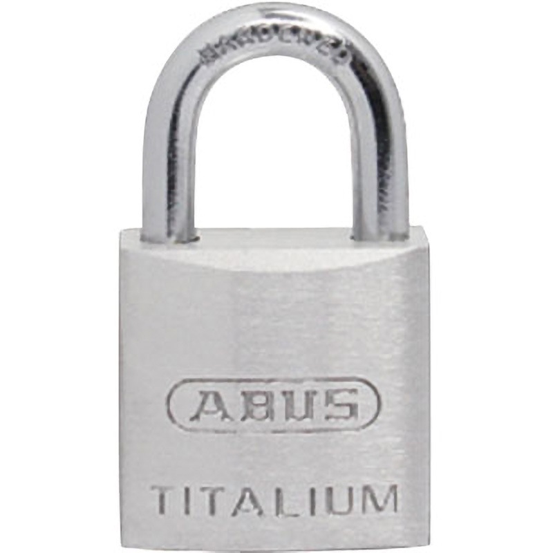 20KD 南京錠 TITALIUM-64TI ABUS キー式 タイタリウム(特殊アルミ合金