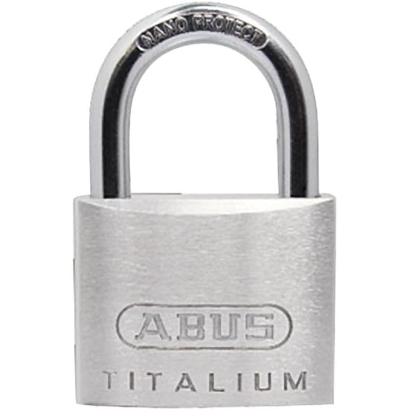 50KA 南京錠 TITALIUM-64TI(同一キー) 1個 ABUS 【通販サイトMonotaRO】