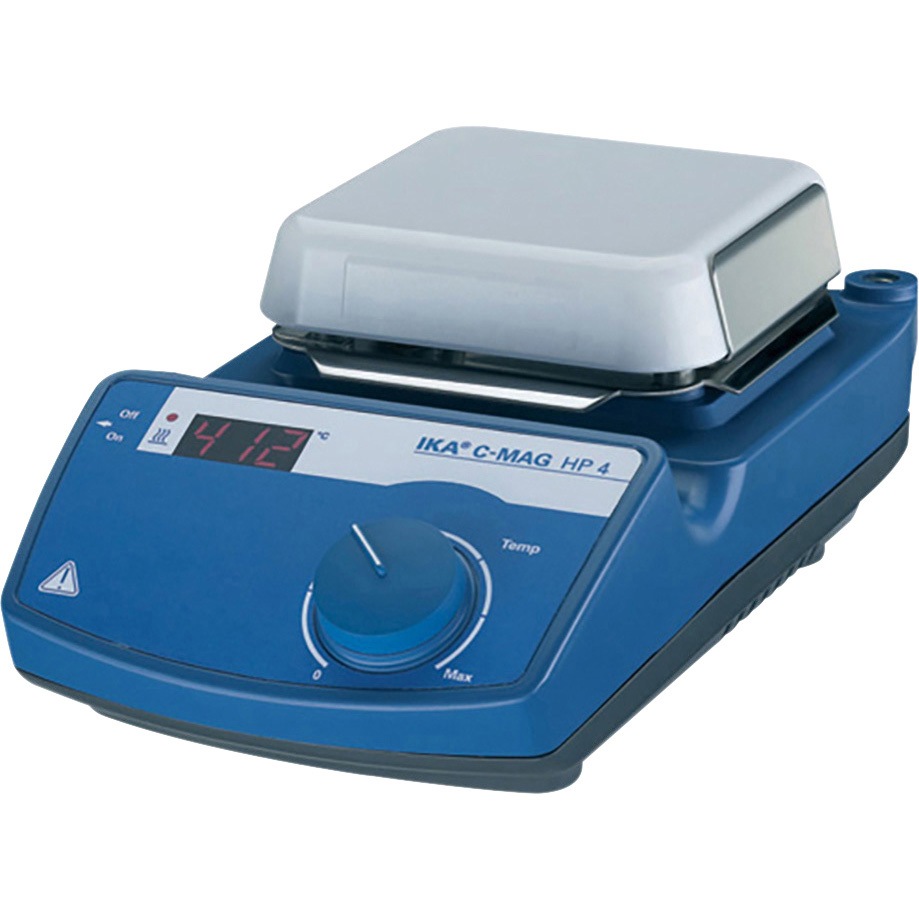 C-MAG HP4 ホットプレート 出荷前点検検査書付 C-MAG HPシリーズ IKA 最高温度500℃ ステンレス製粉砕容器