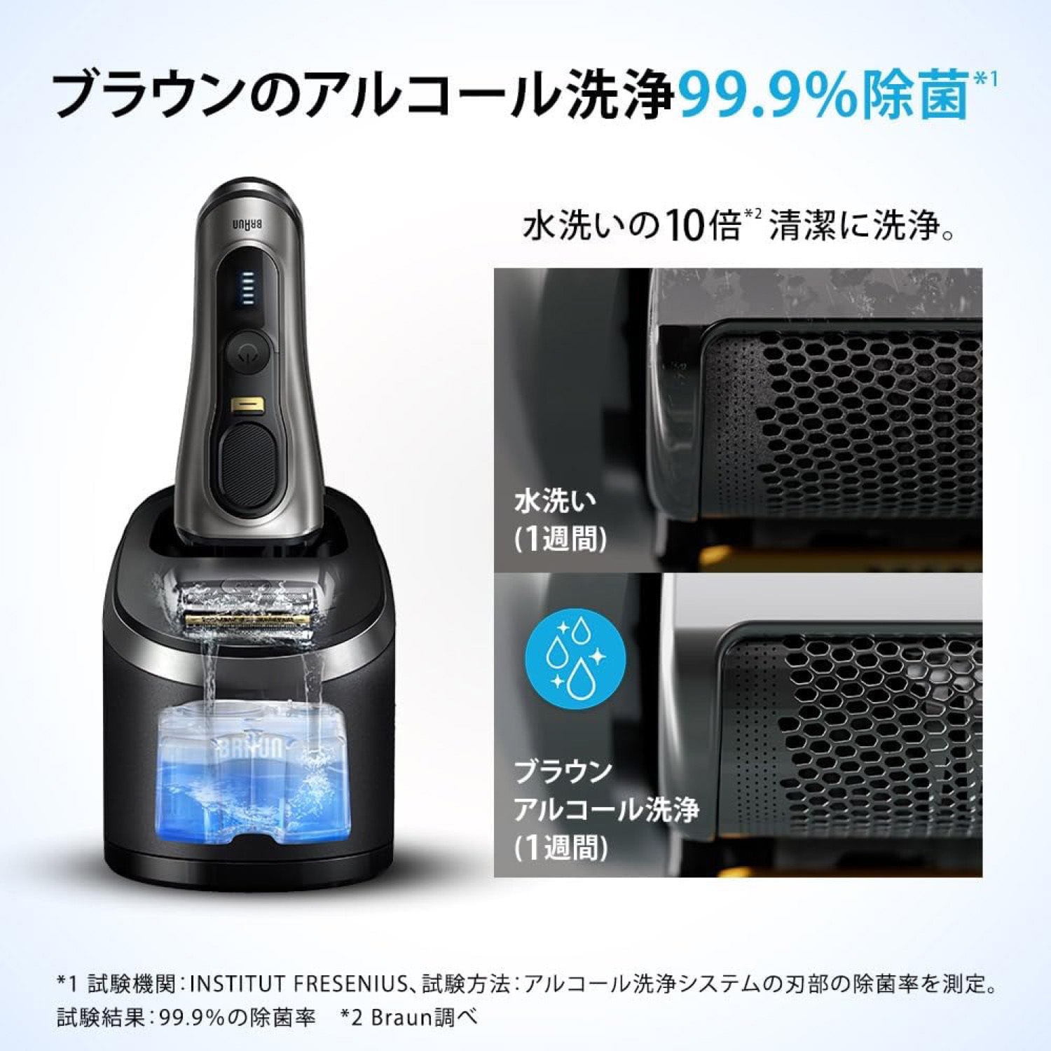 CCR10 BRAUN シェーバー専用 洗浄液 カートリッジ ブラウン ブラウン