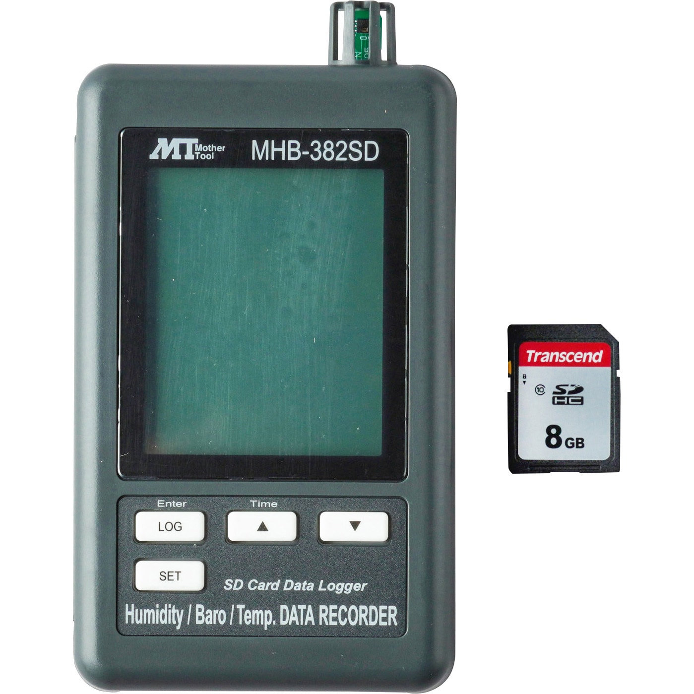 MHB-382SD SDカードデータロガ式温湿度・大気圧計 1台 マザーツール