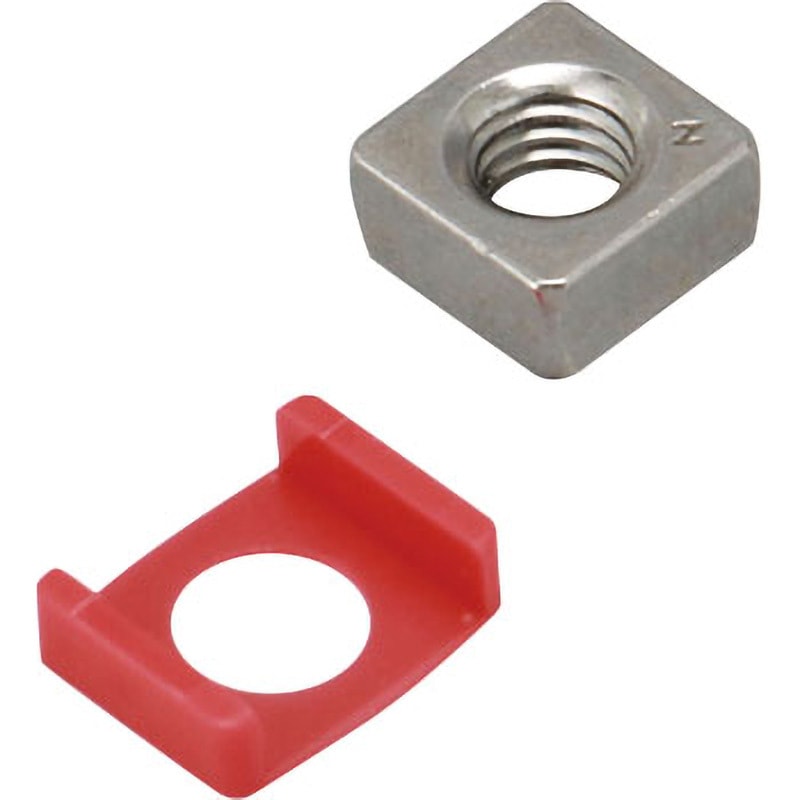 NHRS-06-P50 四角ナットセット/ステンレス製 (M6フレーム用) NIC