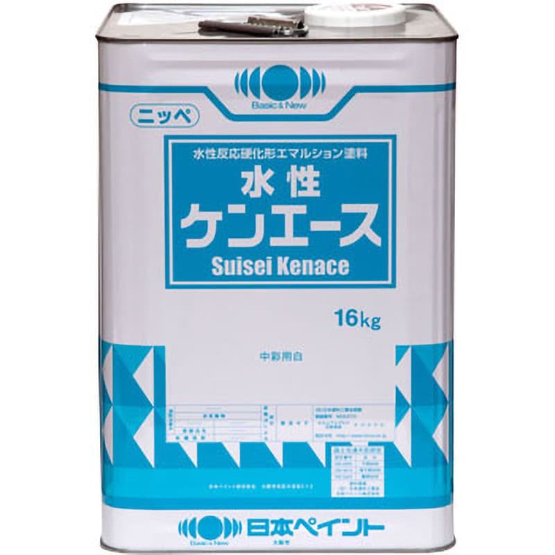 水性ケンエース 1缶(16kg) 日本ペイント 【通販サイトMonotaRO】