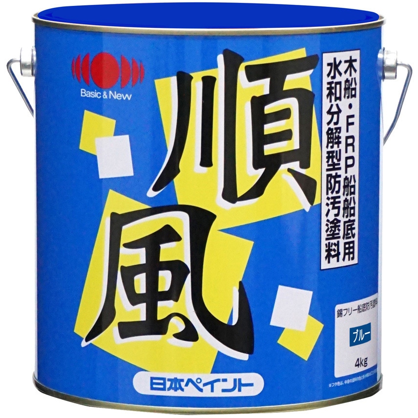 順風 1箱(4kg×4缶) ニッペマリン 【通販モノタロウ】