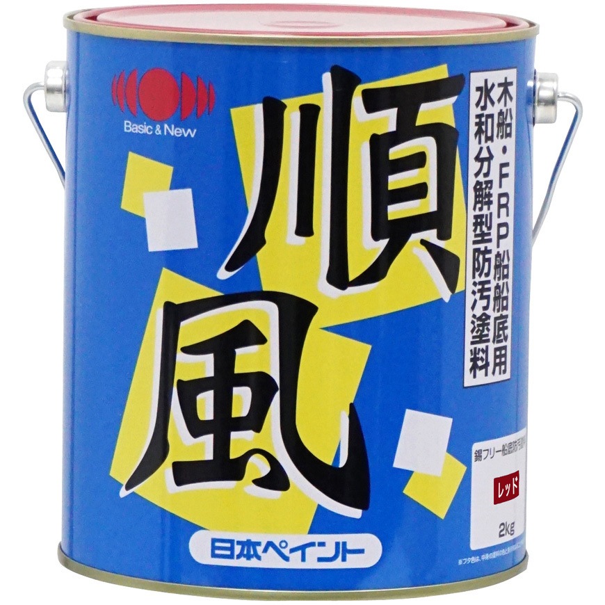 順風 1箱(2kg×6缶) ニッペマリン 【通販モノタロウ】