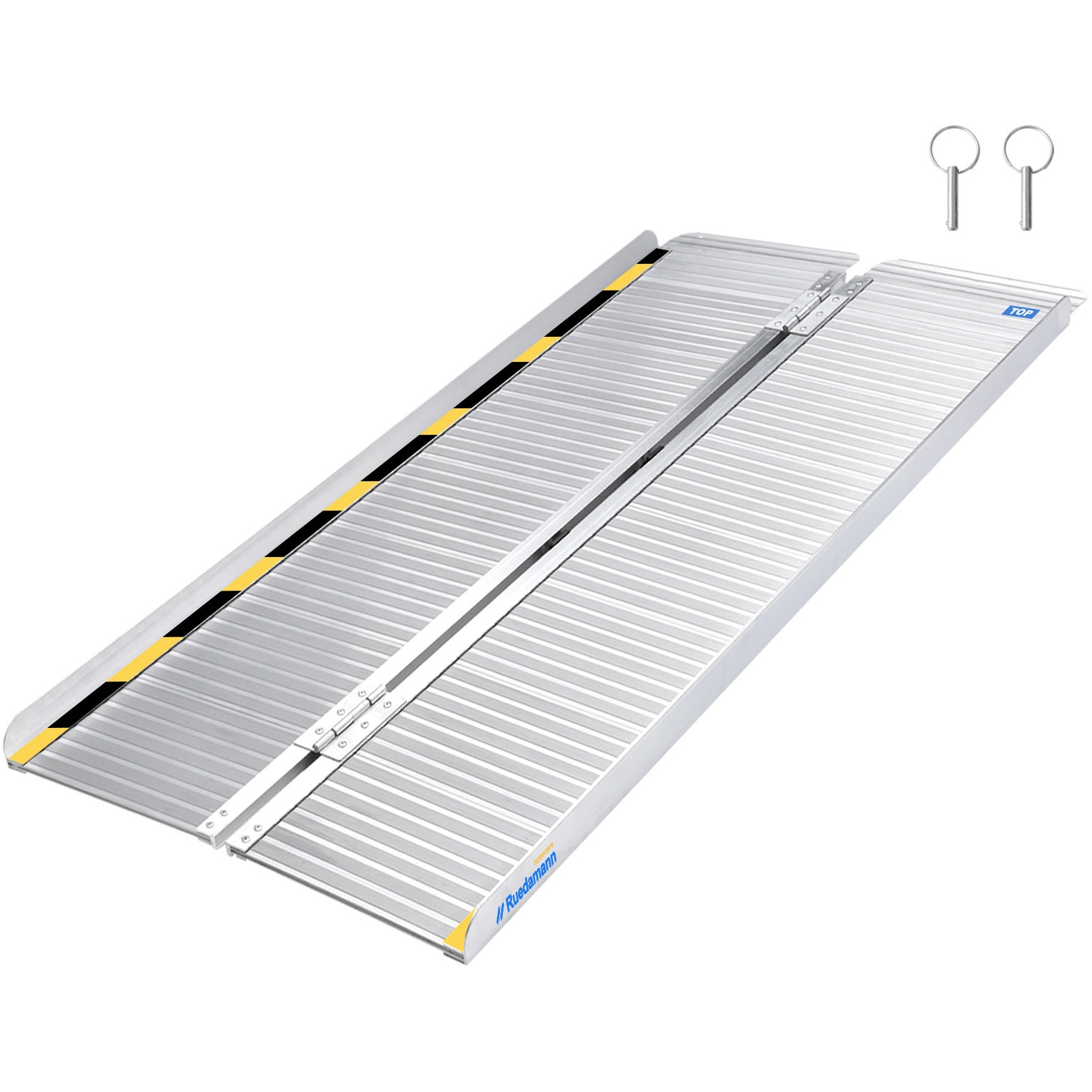 【送料込】車椅子伸縮　折りたたみアルミスロープ MR207S-6 車椅子用スロープ 伸縮式 アルミスロープ 1セット(2本