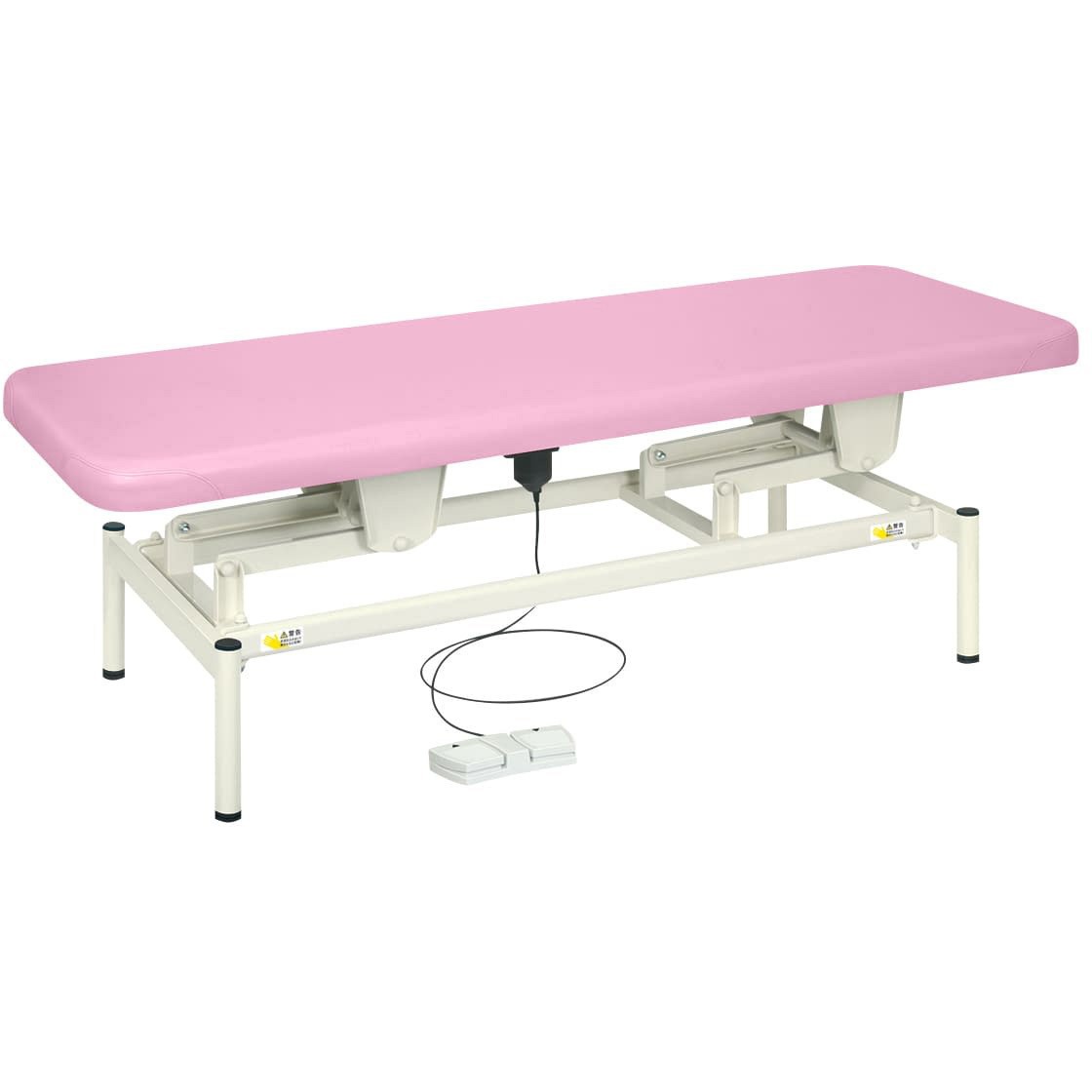 TB-1344(65X180X45-81 電動診察台 ビニルレザーピンク TB-1344 65X180X45-81 1台 高田ベッド製作所 【通販モノタロウ】