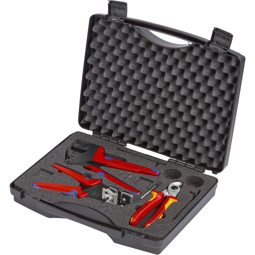 9791-01 ソーラー工具セット KNIPEX(クニペックス) 3点組 9791