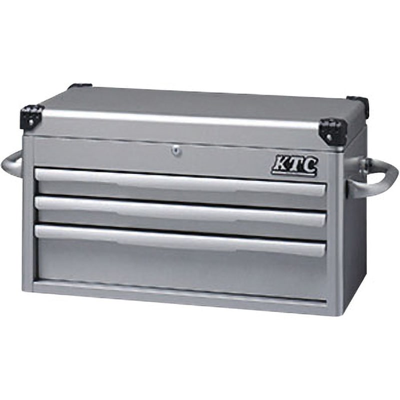 EKR-1003 トップチェスト(3段式) KTC シルバー色   EKR-1003